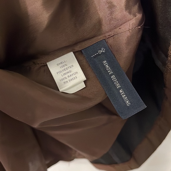 Banana Republic Chocolate Brown Dress with Sash - Picture 8 of 13